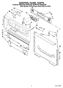 Part Location Diagram of W10117565 Whirlpool PANL-CNTRL