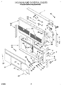 Part Location Diagram of WPW10396091 Whirlpool Grease Filter