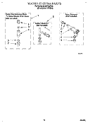 WATER SYSTEM Diagram and Parts List for 3LBR7255BQ0  Whirlpool Washer