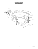 HEATER Diagram and Parts List for KUDA22SWWH2  KitchenAid Dishwasher