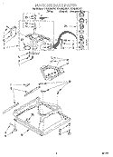 MACHINE BASE Diagram and Parts List for RAB5232EN1  Roper Washer