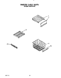 FREEZER SHELF Diagram and Parts List for KSSS36DWX02  KitchenAid Refrigerator