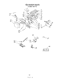 ICE MAKER Diagram and Parts List for 8624W1B  Roper Refrigerator