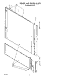 DOOR AND PANEL Diagram and Parts List for KUDP22ST2  KitchenAid Dishwasher