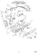 CONTROL Diagram and Parts List for 4ED25DQXDW02  Whirlpool Refrigerator