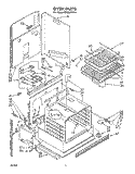 OVEN, LITERATURE Diagram and Parts List for RM288PXV4  Whirlpool Microwave Oven Combo