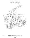 CONTROL PANEL, LITERATURE AND OPTIONAL Diagram and Parts List for RB130PXK2  Whirlpool Wall Oven