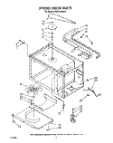STIRRER DRIVE Diagram and Parts List for KCMS132SBL6  KitchenAid Microwave