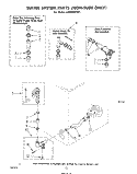 WATER SYSTEM Diagram and Parts List for LA6800XPW1  Whirlpool Washer