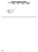 MISCELLANEOUS PARTS OPTIONAL PARTS (NOT INCLUDED) Diagram and Parts List for KUDS01ILBT3  KitchenAid Dishwasher