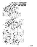 COMPARTMENT SEPARATOR Diagram and Parts List for RT12DCRWW00  Roper Refrigerator
