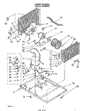 UNIT Diagram and Parts List for CAW29B2A1  Whirlpool Air Conditioner