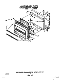 FREEZER DOOR Diagram and Parts List for EB22DKXWN00  Whirlpool Refrigerator