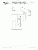 Part Location Diagram of W10345332 Whirlpool MICROCOMPUTER