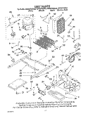 SECTION Diagram and Parts List for KSRS27IKBL02  KitchenAid Refrigerator