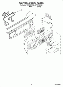 Part Location Diagram of W10067000 Whirlpool HARNS-WIRE