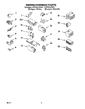 WIRING HARNESS Diagram and Parts List for LSC8244BZ0  Whirlpool Washer