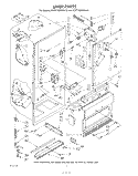 LINER , LIT/OPTIONAL Diagram and Parts List for KLFF15MSWH10  KitchenAid Freezer