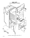 LINER Diagram and Parts List for ET14JKXLWR0  Whirlpool Refrigerator