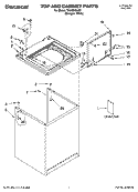 Part Location Diagram of LIT3955873 Whirlpool Literature Parts (Use & Care Guide)