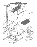 UNIT Diagram and Parts List for ET20DKXWN01  Whirlpool Refrigerator