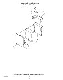 EXHAUST VENT Diagram and Parts List for KGBS146SBL0  KitchenAid Wall Oven
