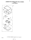 SMOOTH TOP RCK 893 (242887) Diagram and Parts List for RS576PXL0  Whirlpool Range