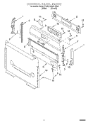 Part Location Diagram of 8272288 Whirlpool PANL-CNTRL