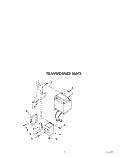 TRANSFORMER Diagram and Parts List for JWARG480PW01  Whirlpool Refrigerator