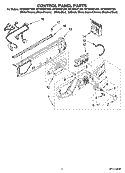 Part Location Diagram of W10157883 Whirlpool HARNS-WIRE