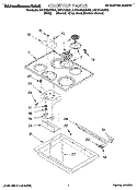 SECTION Diagram and Parts List for KECS100SOB5  KitchenAid Cooktop