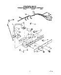 CONTROL Diagram and Parts List for 8ED22PWXAW01  Whirlpool Refrigerator