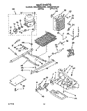 UNIT Diagram and Parts List for RS22BRXAL01  Roper Refrigerator