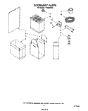 ACCESSORIES Diagram and Parts List for TF4600XTP0  Whirlpool Trash Compactor