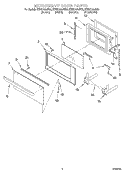 Part Location Diagram of WP9760544 Whirlpool DISCONTINUED