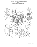 BODY Diagram and Parts List for F5057W0  Roper Range