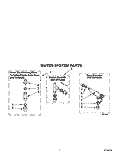 WATER SYSTEM Diagram and Parts List for LA8860XWQ0  Whirlpool Washer