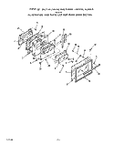 WIRE HARNESS AND COMPONENTS Diagram and Parts List for F8957W0  Roper Range
