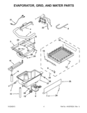 Part Location Diagram of WPW10340983 Whirlpool Valve