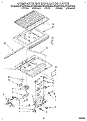 COMPARTMENT SEPARATOR Diagram and Parts List for ET18NKXAW03  Whirlpool Refrigerator