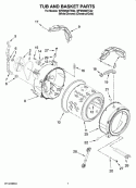 Part Location Diagram of W10249843 Whirlpool SEAL