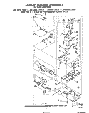 688637 BURNER Diagram and Parts List for LG6601XKW0  Whirlpool Dryer