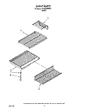 SHELF Diagram and Parts List for TT18EKRWW02  Estate Refrigerator