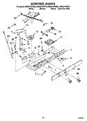 CONTROL PARTS Diagram and Parts List for ED5NHAXNB01  Whirlpool Refrigerator