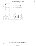 MISCELLANEOUS , LITERATURE AND OPTIONAL Diagram and Parts List for LA5300XMW0  Whirlpool Washer