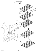 UNIT Diagram and Parts List for EV200FXGW00  Whirlpool Freezer
