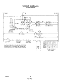 WIRING DIAGRAM Diagram and Parts List for B4607B0  Roper Range