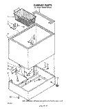 SECTION Diagram and Parts List for EH09EFXPW5  Whirlpool Freezer