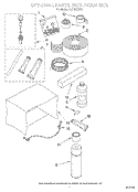 OPTIONAL Diagram and Parts List for AR1000XW3  Whirlpool Air Conditioner