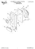 Part Location Diagram of 4393350 Whirlpool Screw